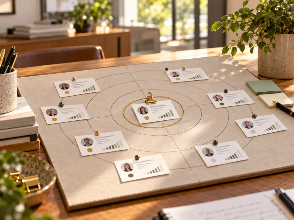 Brokerage recruiting radar with agent profiles